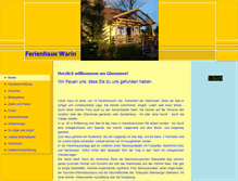 Tablet Screenshot of ferienhaus-warin.de